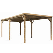 carport en bois evolution 1 - burger